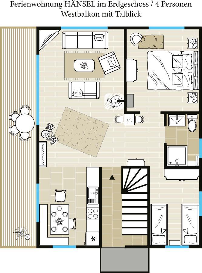 Apartamento Ferienblockhaus 'Am Kunstberg' Altenau  Exterior foto